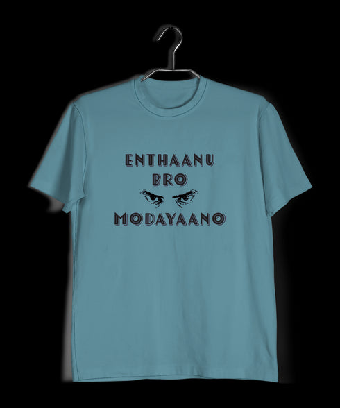Enthaanu Bro Modayaano Malayalam Kerala Mens TShirts